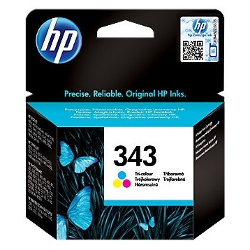 Tusz HP 343 (C8766EE) kolor 260str 460/5740/5745/5940/6520/6540