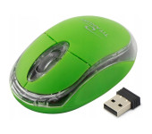 Mysz bezprzewodowa EXTREME HARRIER zielona 3D optyczna XM105G