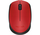 Mysz bezprzewodowa LOGITECH M171 czerwona 910-004641