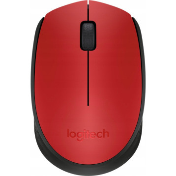 Mysz bezprzewodowa LOGITECH M171 czerwona 910-004641 Mysz bezprzewodowa LOGITECH M171 czerwona 910-004641