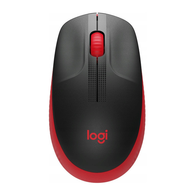Mysz bezprzewodowa LOGITECH M190 czerwona 910-005908