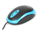 Mysz OMEGA optyczna 1200dpi USB Value Line czarno-niebieska (41644)