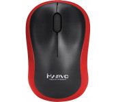 Mysz MARVO DWM100RD optyczna 1000dpi 2,4GHz bezprzewodowa czarno-czerwona