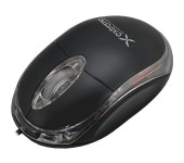 Mysz przewodowa 3D optyczna czarna DPI1000 CAMILLE XM102K EXTREME