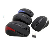 Mysz bezprzewodowa 24GHZ USB RED ANTARES ESPERANZA EM101R