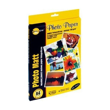 Papier foto YELLOW ONE A4 140g A50 matowy (4M140) 150-1178