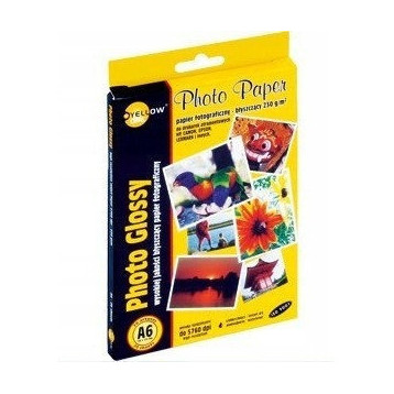Papier foto YELLOW ONE A6 230g A20 błyszczący (6G230) 150-1182