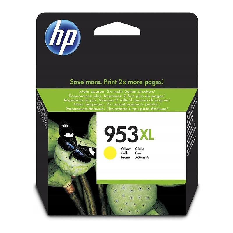 Tusz HP 953XL (F6U18AE) żółty 1600str 8210/8710/8715/8720