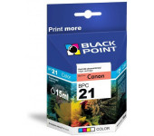 Tusz BLACK POINT (BPC21C) kolor 170str zamiennik CANON (BCI-21C) BJC2000/4000/5000
