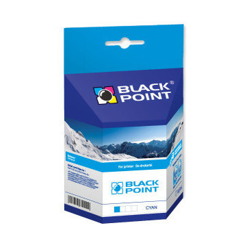 Tusz BLACK POINT (BPBLC1100/980XLC) niebieski 1500str zamiennik BROTHER (LC980C/LC1100C)