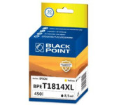 Tusz BLACK POINT (BPET1814XL) żółty 620str zamiennik EPSON (18XL/C13T18144010)