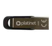 Pamięć USB-A 64GB PLATINET S-DEPO USB 2.0 metalowy wodoodporny (44848)