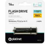 Pamięć USB-A 16GB PLATINET X-DEPO USB 3.2 czarny (41447)