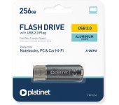 Pamięć USB-A 256GB PLATINET X-DEPO USB 2.0 czarny (45804)