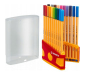 Cienkopis STABILO point 88 komplet 20szt COLOR PARADE 8820-03