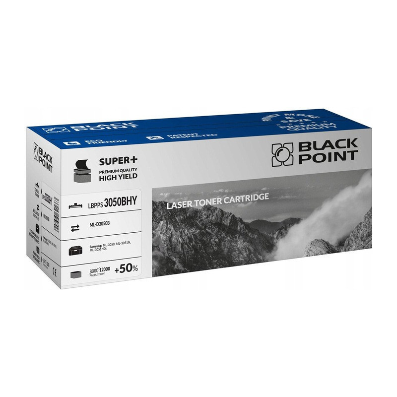 Toner BLACK POINT (LBPPS3050BHY) czarny 12000str zamiennik SAMSUNG (ML-D3050B)