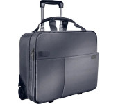Torba na laptopa na kółkach 15,6 LEITZ Smart srebrno-szara 60590084