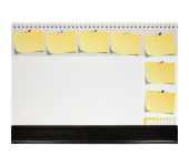BIUWAR z listwą żółte karteczki 470x330mm 0318-0045-99 PANTA PLAST