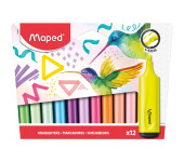 Zakreślacz FLUO PEPS mix kolorów 6 fluo+6pastel FR740901 MAPED