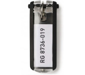 Zawieszki do kluczy (6szt.) czarne 195701 DURABLE KEY CLIP