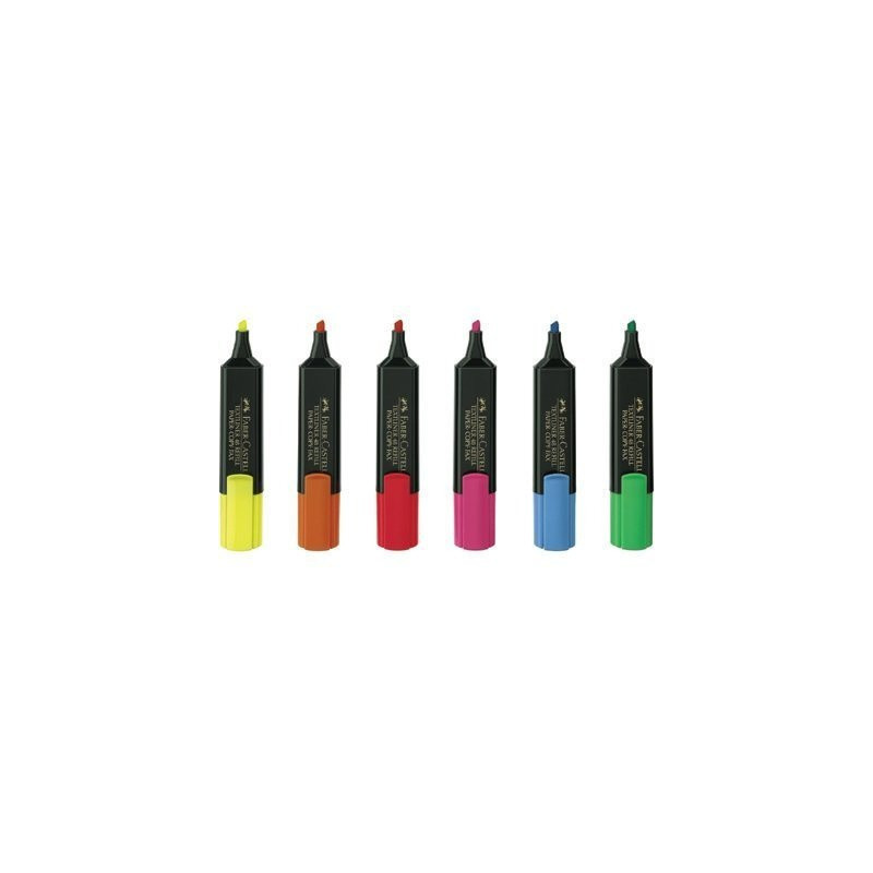Zakreślacz TEXTLINER 48 czerwony 154821 FC FABER-CASTELL
