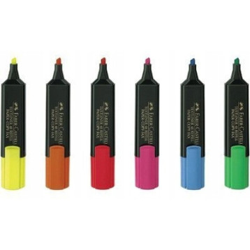 Zakreślacz TEXTLINER 48 etui 6 kolorów 154806 FC FABER CASTELL Zakreślacz TEXTLINER 48 etui 6 kolorów 154806 FC FABER CASTELL