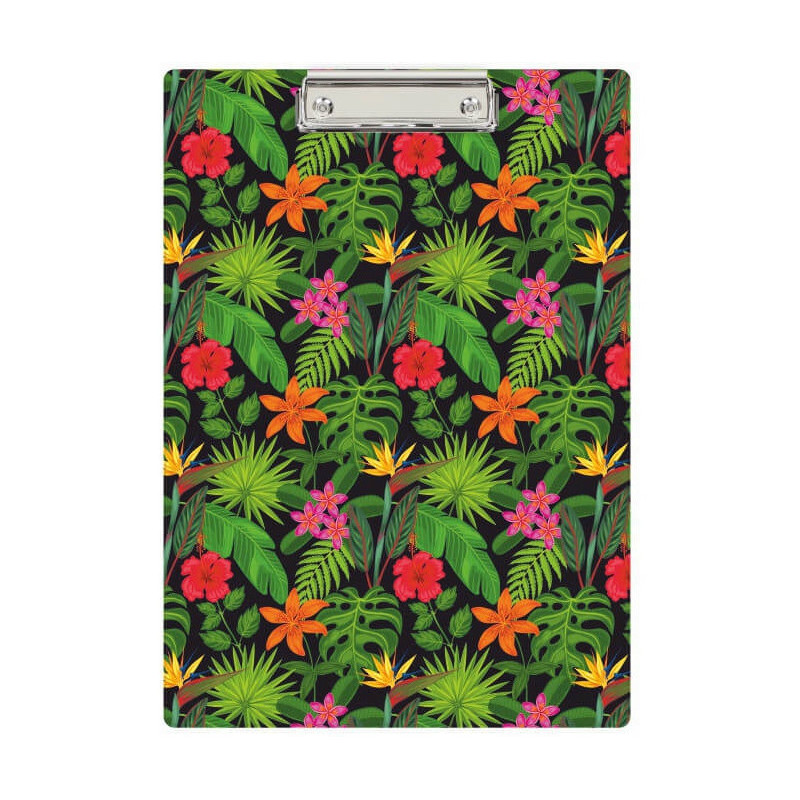Deska z klipem Clipboard A4 nadruk Kwiaty KHN-01-25 BIURFOL