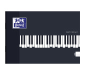 Zeszyt do nut A5 16k pięciolinia 400175624 OXFORD