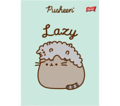 Zeszyt szkolny A5 32 kartki w kratkę laminowany PUSHEEN ST.MAJEWSKI
