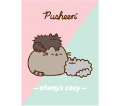 Zeszyt szkolny A4 32 kartki w kratkę laminowany PUSHEEN ST.MAJEWSKI