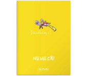 Zeszyt szkolny przedmiotowy A5 60 kartek w kratkę 70g JĘZYK NIEMIECKI 9500066 HERLITZ