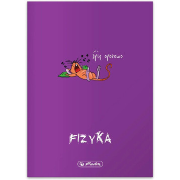 Zeszyt szkolny przedmiotowy A5 60 kartek w kratkę 70g FIZYKA 9500080 HERLITZ Zeszyt szkolny przedmiotowy A5 60 kartek w kratkę 70g FIZYKA 9500080 HERLITZ