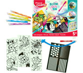 Zestaw flamastry dmuchane Blowpen POP`ART 846715 CREATIV MAPED