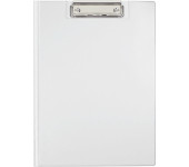 Teczka z klipem zamykana Clipboard A4 biała KL-04/KH-04-10 BIURFOL
