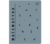 Zeszyt A5 60k kratka 70g PP MATEMATYKA INTERDRUK