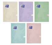 Zeszyt A5 16k linia podwójna kolorowa TOUCH PASTEL 400175312 OXFORD