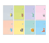 Zeszyt A5 32k  B&B Kids Pastel INTERDRUK