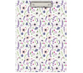 Deska z klipem Clipboard A4 nadruk Kwiaty KHN-01-32 BIURFOL