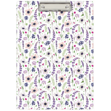 Deska z klipem Clipboard A4 nadruk Kwiaty KHN-01-32 BIURFOL Deska z klipem Clipboard A4 nadruk Kwiaty KHN-01-32 BIURFOL