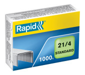 Zszywki 21/4 1M 1000szt Standa RAPID 24867600