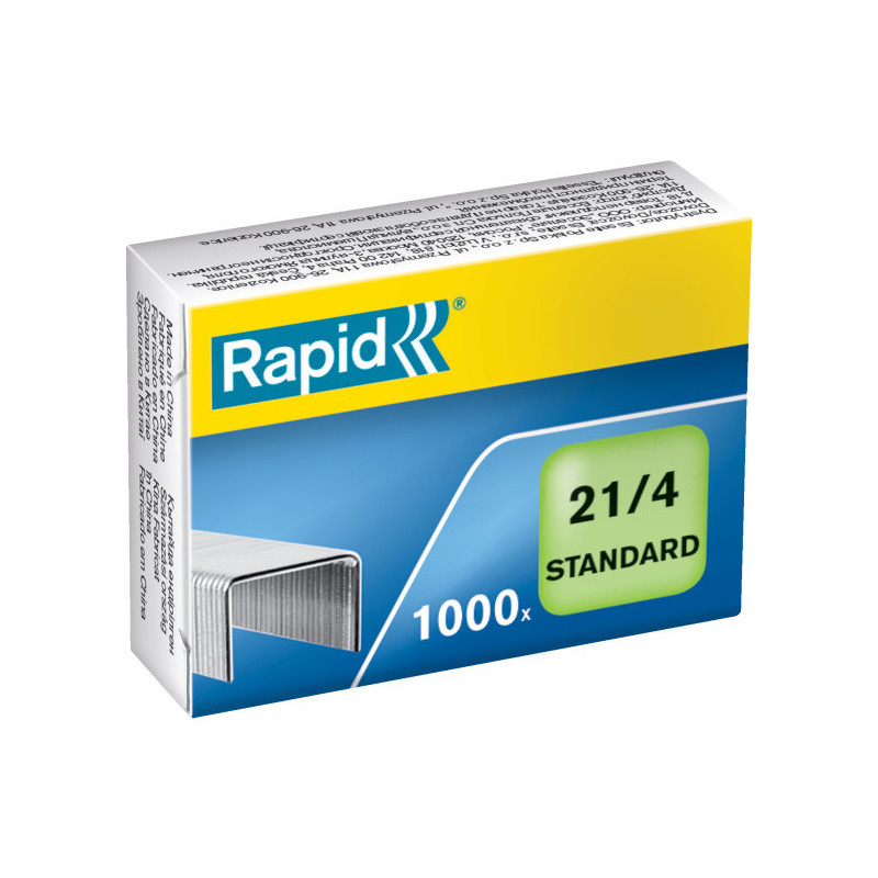 Zszywki 21/4 1M 1000szt Standa RAPID 24867600