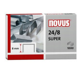 Zszywki 24/8 S NOVUS (1000szt) 040-0038