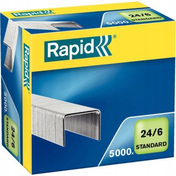 Zszywki 24/6 Standard (5000sz.) 24859800 RAPID Zszywki 24/6 Standard (5000sz.) 24859800 RAPID