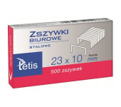 Zszywki biurowe hd 23/10 500szt. GZ102-A TETIS