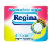 Papier toalet. Regina biały 4 rolki