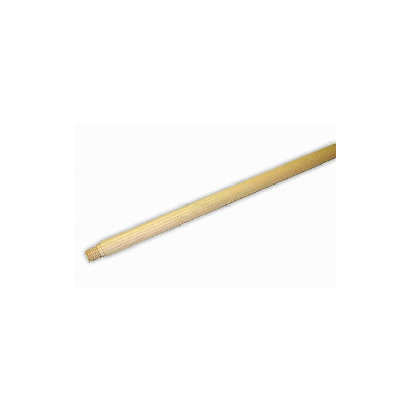 Kij drewniany 140cm fi 22mm z gwintem