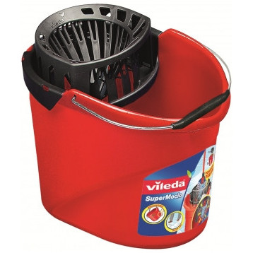 Wiadro + sito Vileda std czerwone 10 L