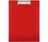 Deska z klipem Clipboard A4 czerwona KH-01-04 BIURFOL