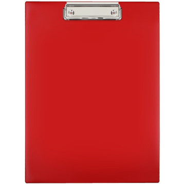 Deska z klipem Clipboard A4 czerwona KH-01-04 BIURFOL Deska z klipem Clipboard A4 czerwona KH-01-04 BIURFOL