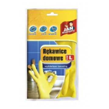 Rękawice sanitarne L , domowe Jan Niezbędny